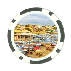 Engabao Beach At Guayas District Ecuador Poker Chip Card Guard (10 pack)