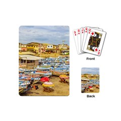 Engabao Beach At Guayas District Ecuador Playing Cards (Mini) 