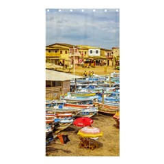 Engabao Beach At Guayas District Ecuador Shower Curtain 36  x 72  (Stall) 