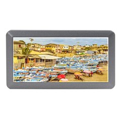 Engabao Beach At Guayas District Ecuador Memory Card Reader (Mini)