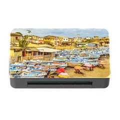 Engabao Beach At Guayas District Ecuador Memory Card Reader With Cf by dflcprints