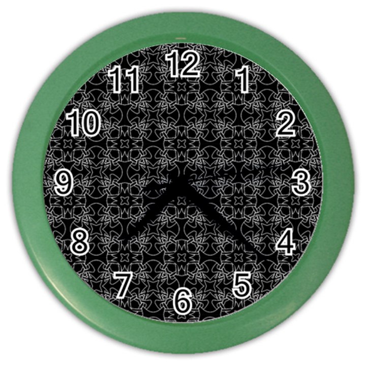 Pattern Color Wall Clocks