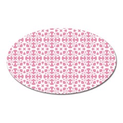 Pattern Oval Magnet