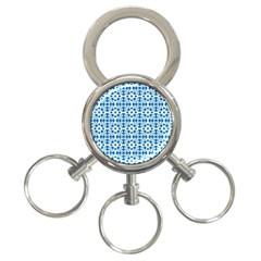 Pattern 3-ring Key Chains by Valentinaart