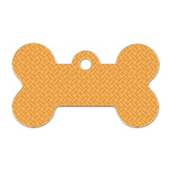 Pattern Dog Tag Bone (two Sides)