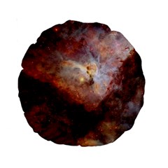 Carina Nebula Standard 15  Premium Round Cushions by SpaceShop