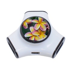 Premier Mix Flower 3-port Usb Hub by alohaA