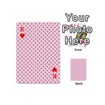 Pattern Playing Cards 54 (Mini)  Front - HeartK