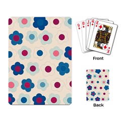 Floral Pattern Playing Card