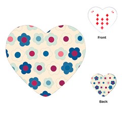 Floral Pattern Playing Cards (heart) 