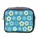 Floral pattern Mini Toiletries Bag 2-Side Front