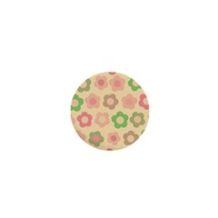 Floral pattern 1  Mini Buttons