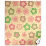 Floral pattern Canvas 11  x 14   10.95 x13.48  Canvas - 1