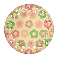 Floral pattern Ornament (Round Filigree)