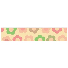 Floral pattern Flano Scarf (Small)