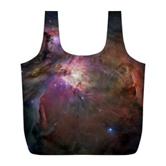 Orion Nebula Full Print Recycle Bags (l)  by SpaceShop