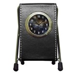 Propeller Nebula Pen Holder Desk Clocks Front