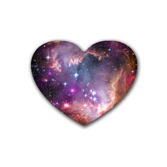 Small Magellanic Cloud Heart Coaster (4 Pack)  by SpaceShop