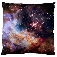 Celestial Fireworks Large Cushion Case (two Sides) by SpaceShop