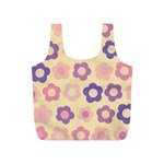 Floral pattern Full Print Recycle Bags (S)  Front