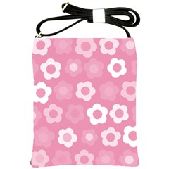 Floral Pattern Shoulder Sling Bags by Valentinaart