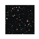 Extreme Deep Field Small Satin Scarf (Square) Front