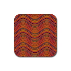 Pattern Rubber Coaster (square)  by Valentinaart