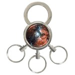 Star Cluster 3-Ring Key Chains Front