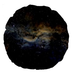 Propeller Nebula Large 18  Premium Round Cushions by SpaceShop