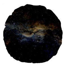 Propeller Nebula Large 18  Premium Flano Round Cushions by SpaceShop