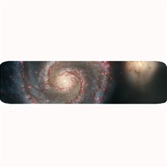 Whirlpool Galaxy And Companion Large Bar Mats by SpaceShop