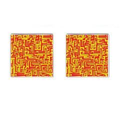 Pattern Cufflinks (square) by Valentinaart
