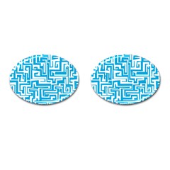 Pattern Cufflinks (oval) by Valentinaart