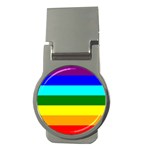 Rainbow Money Clips (Round)  Front