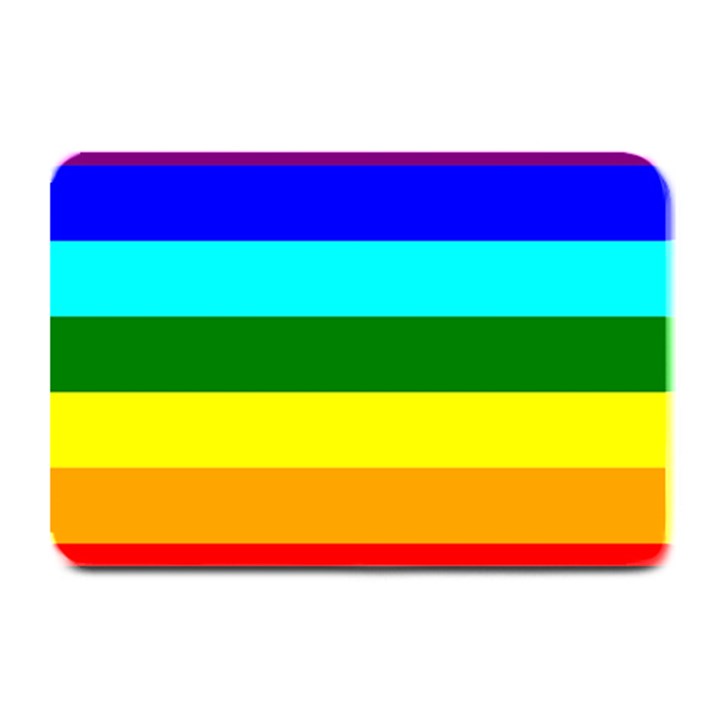 Rainbow Plate Mats
