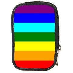 Rainbow Compact Camera Cases by Valentinaart