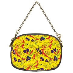 Floral Pattern Chain Purses (two Sides)  by Valentinaart