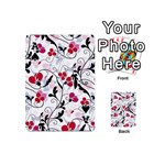 Floral pattern Playing Cards 54 (Mini)  Front - SpadeA
