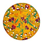 Floral pattern Ornament (Round Filigree) Front