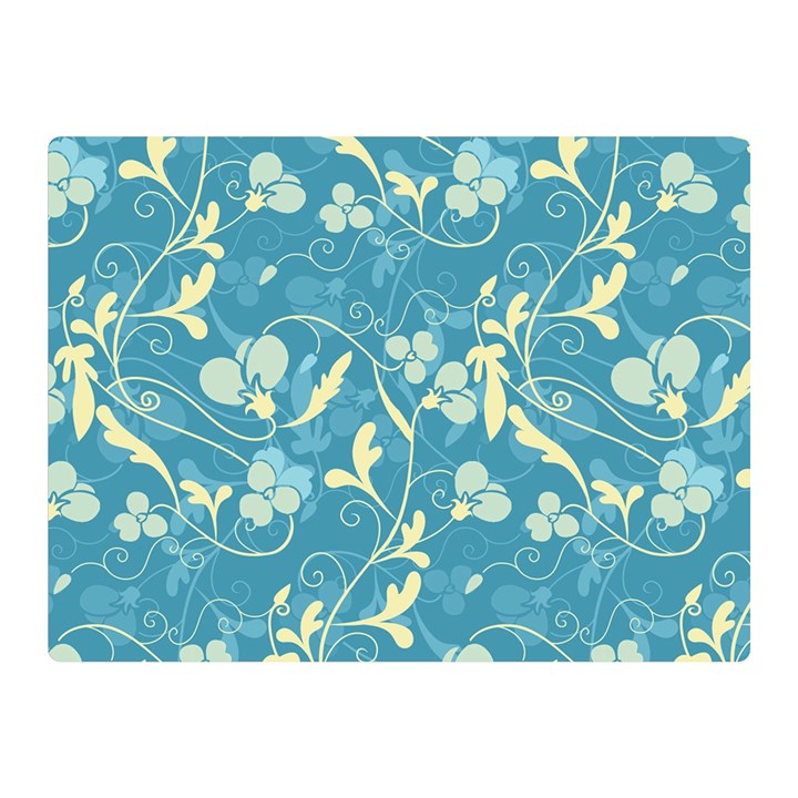 Floral pattern Double Sided Flano Blanket (Mini) 