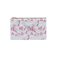 Floral Pattern Cosmetic Bag (small)  by Valentinaart