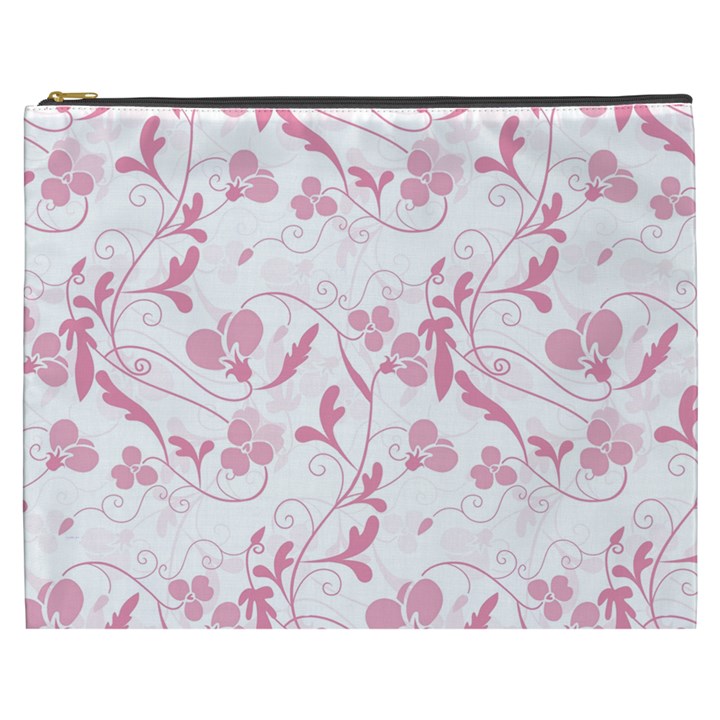 Floral pattern Cosmetic Bag (XXXL) 