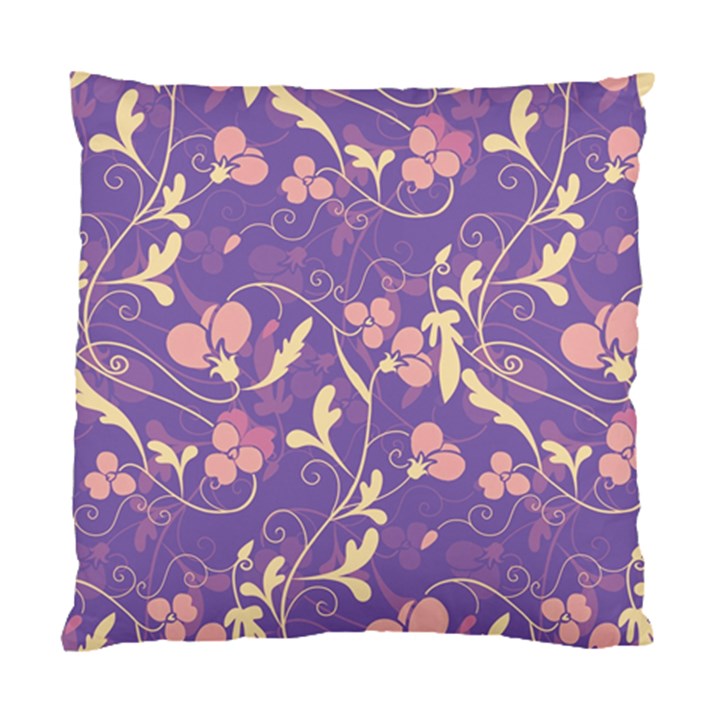 Floral pattern Standard Cushion Case (One Side)