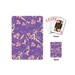 Floral Pattern Playing Cards (mini)  by Valentinaart