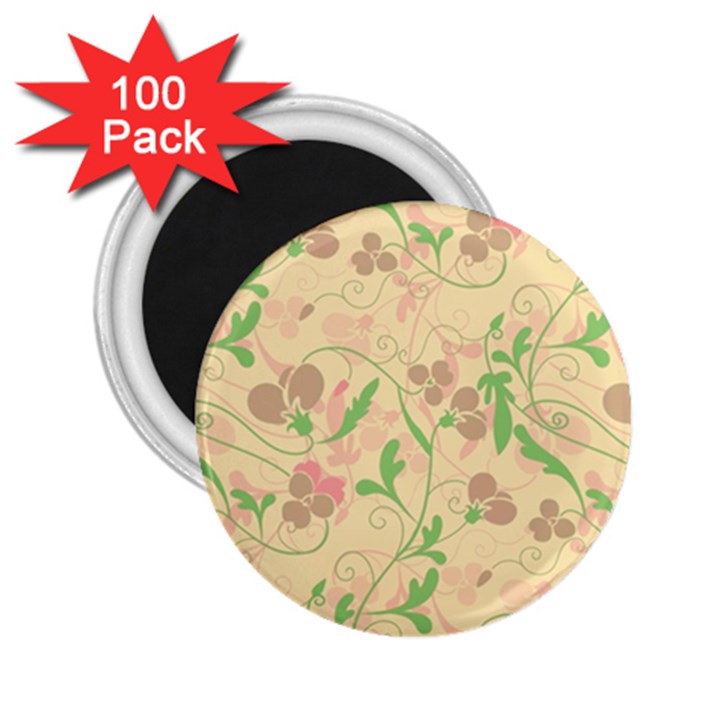 Floral pattern 2.25  Magnets (100 pack) 