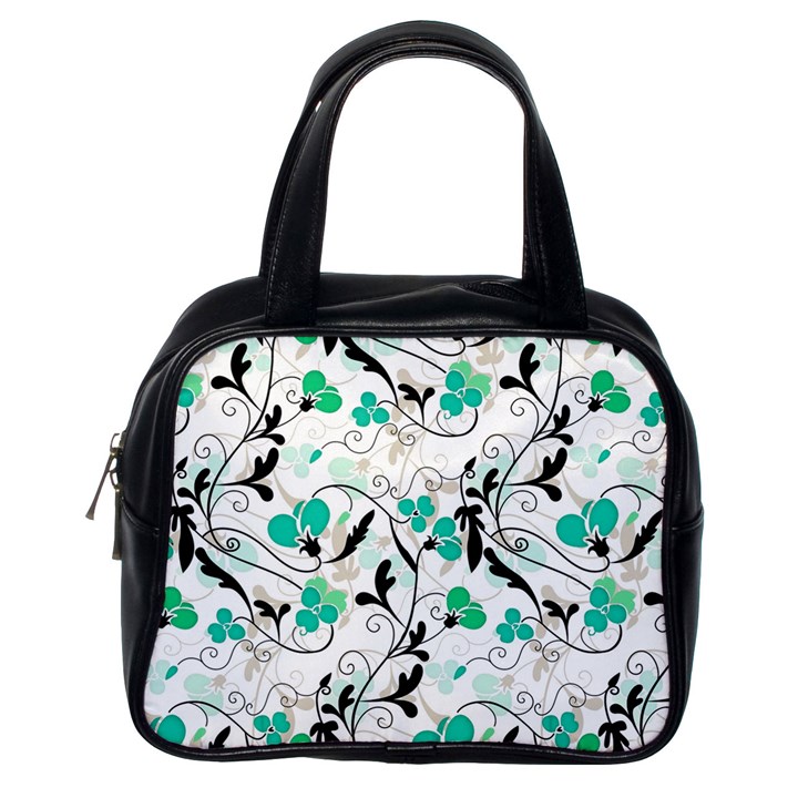 Floral pattern Classic Handbags (One Side)