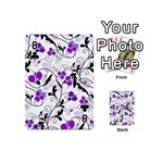 Floral pattern Playing Cards 54 (Mini)  Front - Club8