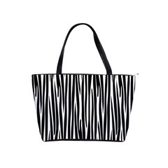 Zebra Pattern Shoulder Handbags by Valentinaart