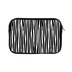 Zebra Pattern Apple Ipad Mini Zipper Cases by Valentinaart