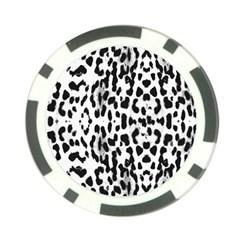 Animal Print Poker Chip Card Guard